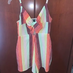 Striped Romper